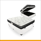Cama Box Baú Viúva + Colchão Ortobom de Molas Physical Nanola