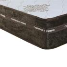 Cama Box Baú Viuva Branca + Colchão Molas Superlastic - Comfo