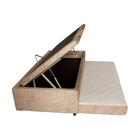 Cama Box Baú Viúva Com Auxiliar Ortopédica 128x188x46cm