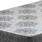 Cama Box Baú Viúva Preta + Colchão Washington Espuma D23 Liso