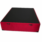 Cama Box Baú Viuvão Suede Vermelho Com Pistão A Gás - Imperiu