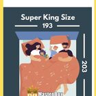 Cama Box Bipartido  King 1 93 X 2 03 Sued Cinza