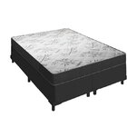 Cama Box Bipartido Casal + Colchão Portobel Egito Ortopédico