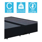 Cama Box Bipartido Casal + Colchão Portobel Viena D23 54x138x