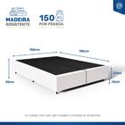 Cama Box Bipartido Queen 158 cm