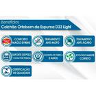 Cama Box C/auxiliar Casal: Colchão Espuma Ortobom D33 Light +