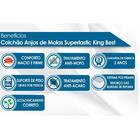 Cama Box C/auxiliar Solteiro: Colchão  Anjos Superlastic King