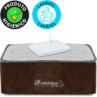 Cama Box Caminha Para Cachorro E Gato Caminha Em Suede Marrom