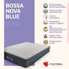 Cama Box Casal 138x188x56cm Molas Ensacadas Bossa Nova Blue M
