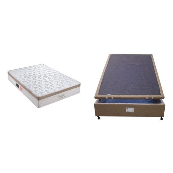Cama Box Casal 81cm138cm188cm De Molas Ensacadas Portinari Pk