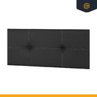 Cama Box Casal + Cabeceira Iris E Colchão Casal Ortobom Iso 1