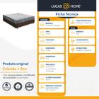 Cama Box Casal + Colchão D33 Ortobom Iso 100 138cm