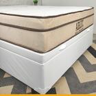 Cama Box Casal + Colchão De Molas Ensacadas Gazin Airluc 138cm