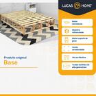 Cama Box Casal + Colchão De Molas Ensacadas Gazin Airluc 138cm