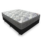 Cama Box Casal + Colchão De Molas Ensacadas Ortobom Iso Super