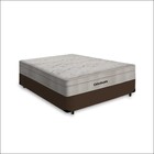 Cama Box Casal + Colchão Ortobom De Molas Ensacadas - Airtech