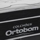 Cama Box Casal + Colchão Ortobom Elegant Molas Superpocket 68