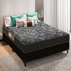 Cama Box Casal + Colchão Portobel Verona D28 54x138x188