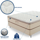 Cama Box Casal (box + Colchão) 138x188x65 Bali Prorelax Molas