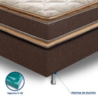 Cama Box Casal (box + Colchão) 138x188x65 Bali Prorelax Molas