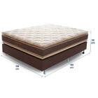 Cama Box Casal (box + Colchão) 138x188x65 Bali Prorelax Molas