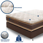 Cama Box Casal (box + Colchão) 138x188x67 Bali Prorelax Molas