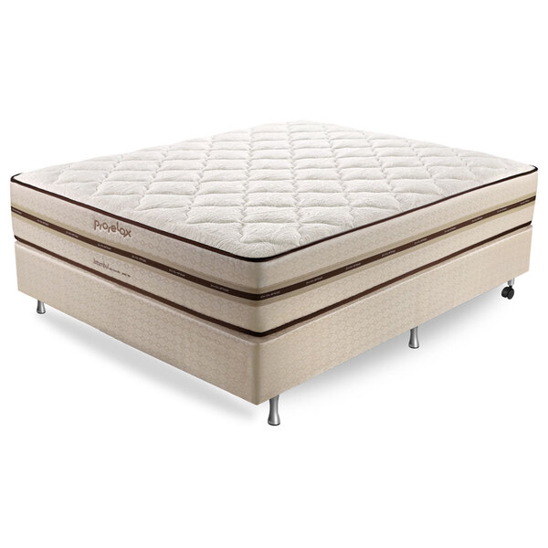 Cama Box Casal (box + Colchão) 138x188x67 Istambul Prorelax P