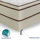 Cama Box Casal (box + Colchão) 138x188x69 Rubi Prorelax Pillo