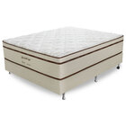 Cama Box Casal (box + Colchão) 138x188x69 Rubi Prorelax Pillo