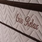 Cama Box Casal  D33 Orto Relax 138x188x72 Marrom