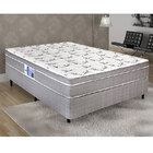 Cama Box Casal Aspen - Anjos - Cinza