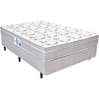 Cama Box Casal Aspen - Anjos - Cinza