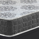 Cama Box Casal Baú Preta + Colchão Washington Espuma D23 Liso