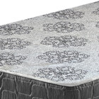 Cama Box Casal Baú Preta + Colchão Washington Espuma D23 Liso