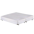 Cama Box Casal Bipartido Corino(1.38x1.88) Branco
