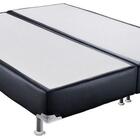 Cama Box Casal Bipartido Corino(1.38x1.88) Preto