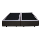 Cama Box Casal Bipartido Marrom Sintetico 40x138x188 - F A El