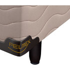 Cama Box Casal Black Confort Luxo - Pelmex - Branco / Preto /
