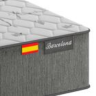 Cama Box Casal Branca + Colchão De Molas Ensacadas - Plumatex