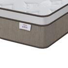 Cama Box Casal Branca + Colchão De Molas Ensacadas - Plumatex