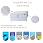 Cama Box Casal Castor Vitagel Classic Double Face 138x188x066