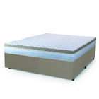 Cama Box Casal Colchão Com Molas Ensacadas 138x188x60cm Dunas