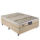 Cama Box Casal Colchão Espuma D33 Fort Gazin 138x188x59cm Beg