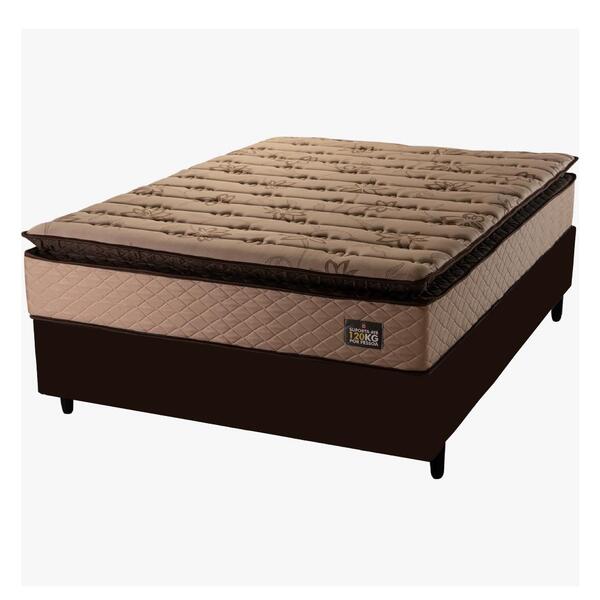 Cama Box Casal Colchão Espuma D33 Pillow Top Van Gogh 138x188