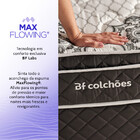 Cama Box Casal Colchão Molas Ensacadas Pillow 138x188x57cm Bf