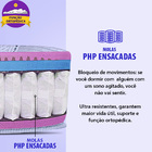 Cama Box Casal Colchão Vácuo Infinity Macio 138x188x64 Premiu