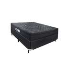 Cama Box Casal Com Colchão Arezzo L Molas Ensacadas Preta