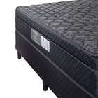 Cama Box Casal Com Colchão Arezzo Ll Molas Ensacadas Preta