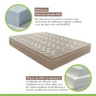 Cama Box Casal Com Colchão D28 Unique Anatômico 25x138x188cm