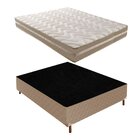 Cama Box Casal Com Colchão D33 Quality Duoface 26x138x188cm E